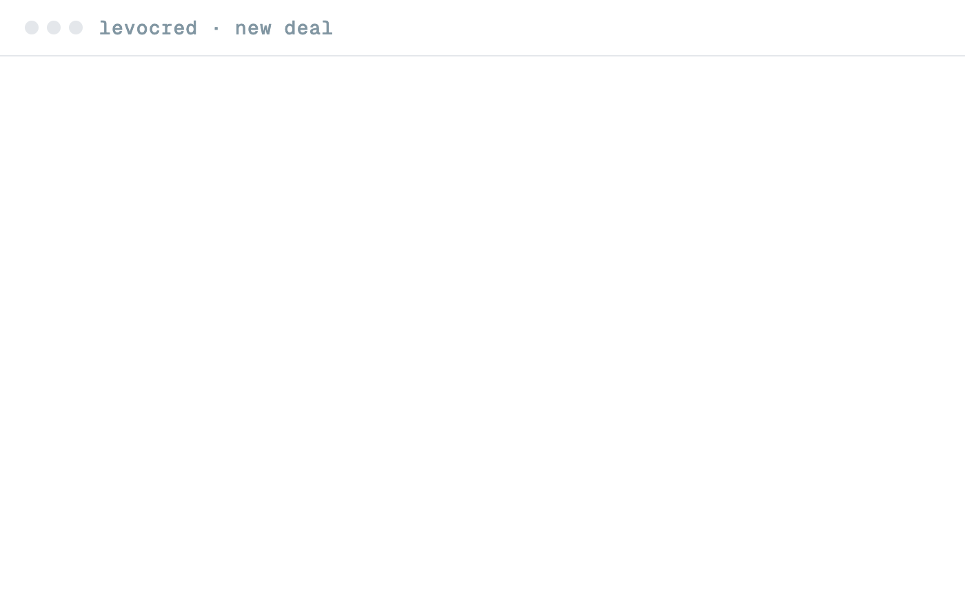 A loan tape and credit agreement go in; an IC memo draft comes out with every figure cited